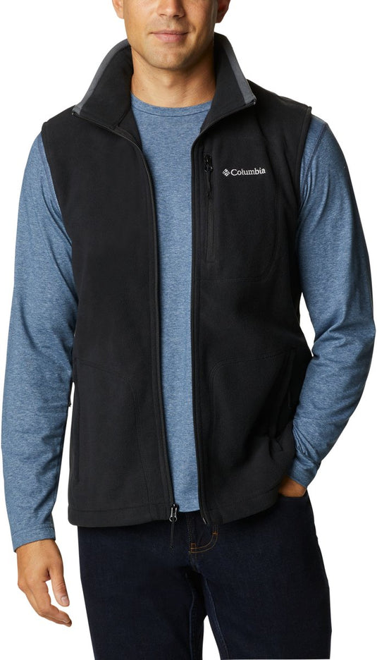 Columbia fast trek™ fleece vest heren outdoorvest - black