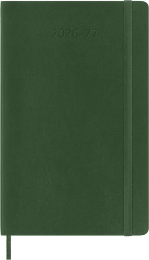 Moleskine 18 maanden agenda - 2026 27 - wekelijks - large - zachte kaft - mirthe groen
