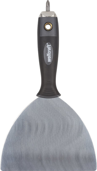 Wolfcraft - professioneel breed plamuurmes rvs - 150mm - 4047000