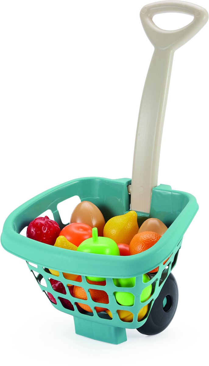 Load image into Gallery viewer, Écoiffier ecoiffier winkeltrolley met fruit - 14dlg.
