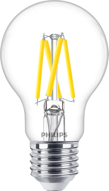 Philips led philips master ledbulb e27 peer filament helder 3.4w 470lm - 922-927 dim to warm | beste kleurweergave - dimbaar - vervangt 40w