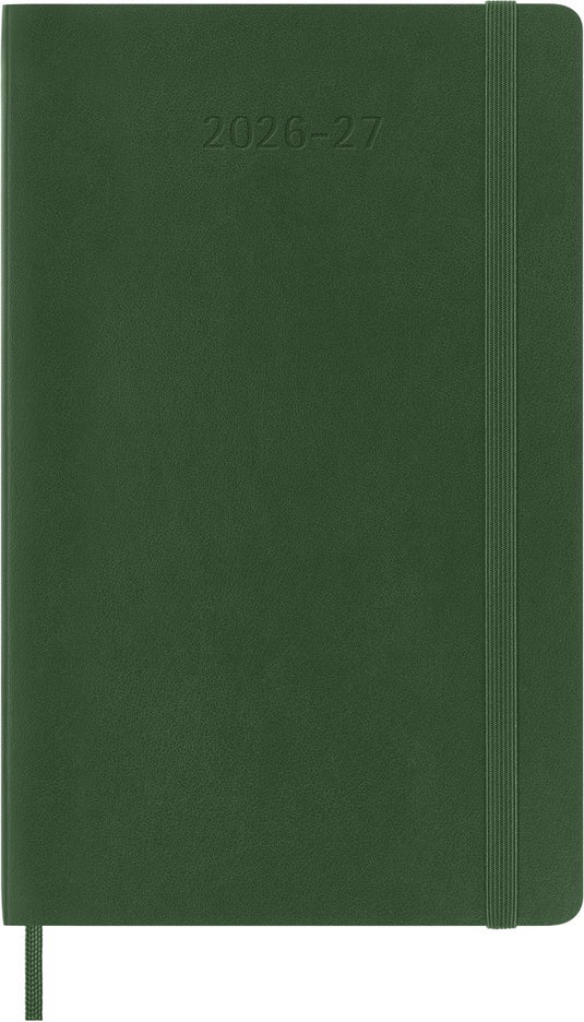 Moleskine 18 maanden agenda - 2026 27 - wekelijks - large - zachte kaft - mirthe groen