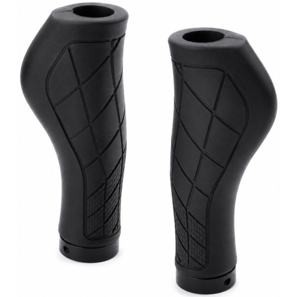 Load image into Gallery viewer, Edge Ergo City handvatten - 136mm - fiets - zwart
