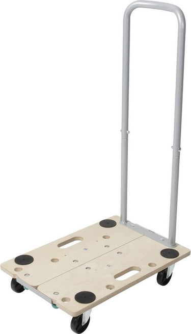 Wolfcraft - meubelroller met handvat - 250 kg - 590 x 195 mm - verhuis trolley - hondje - 5548000
