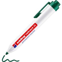Permanent marker edding met drukknop 11 1,5-3mm groen