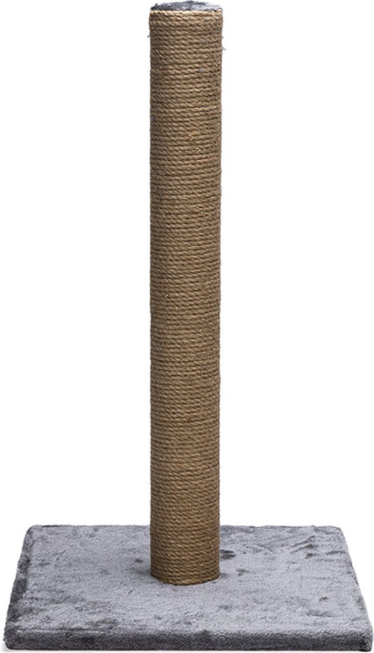 Beeztees lesley - krabpaal - grijs - 35x35x60 cm