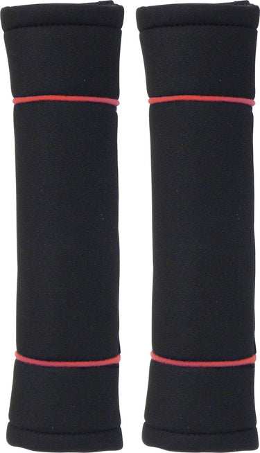 Carpoint gordelhoezen classic - zwart rood