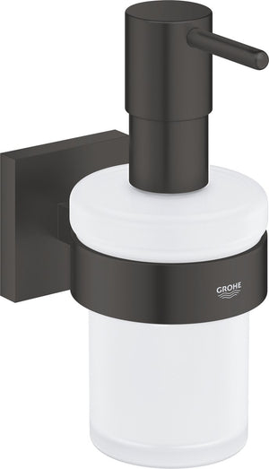 Grohe quickfix start cube zeepdispenser met houder - 160 ml - matte black