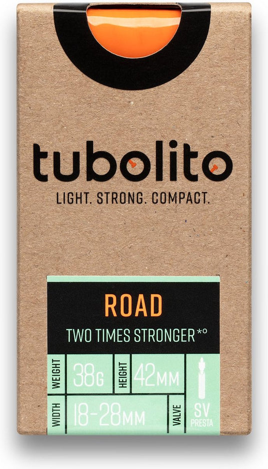Tubolito binnenband road 700x18 32c - sv42 - sv 80mm orange