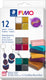 Fimo effect - ovenhardende boetseerklei - colour pack 12 kleuren sparkle colours