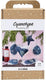 Creativ company hobbyset cyanotypie kerstdecoraties met cyanotypie blauw