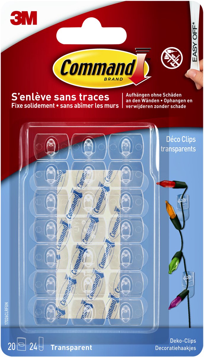 Load image into Gallery viewer, 3m bevestigingsstrip command 17026clr | set a 1 stuk
