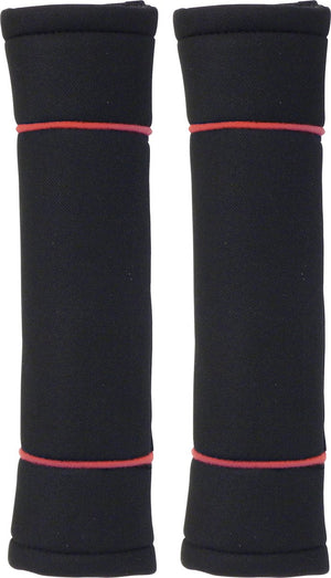 Carpoint gordelhoezen classic - zwart rood