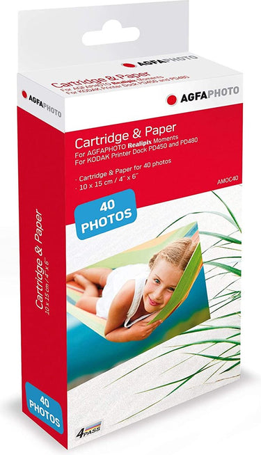 Agfaphoto amoc40 amoc40 cartridge voor fotoprinter 1 stuk(s)