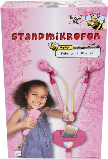 Vedes meezing 2 microfoons op standaard