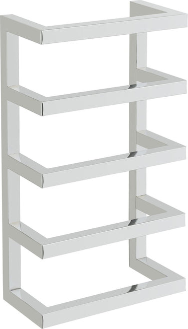 Wenko wand handdoekrek fondiro rvs glanzend 24x42cm - handdoekhouder - handdoekenrek - handdoekstang