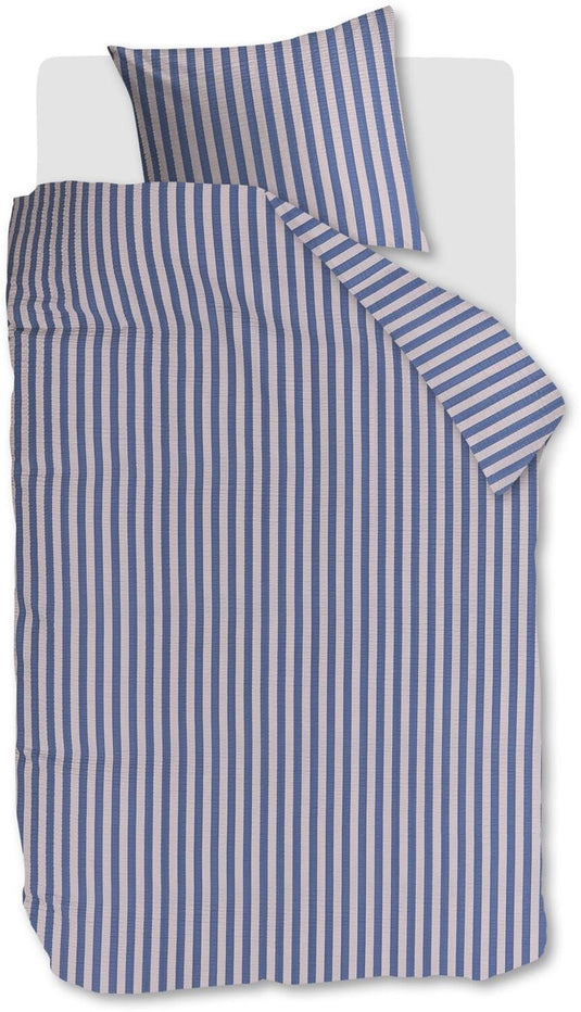 Beddinghouse veya dekbedovertrek - eenpersoons - 140 x 200 220 cm - blauw