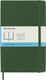 Moleskine classic notitieboek - large - softcover - gestippeld - mirte groen