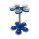 Telefoonhouder zuignap blauw | 5 stuks
