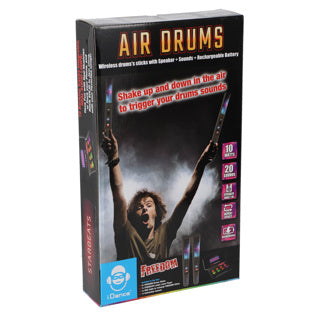 Idance air drums + licht wit