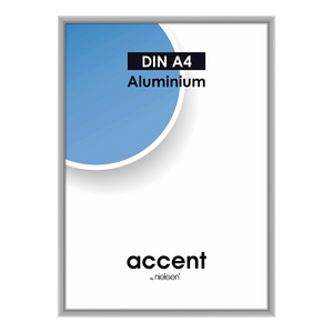 Nielsen design nielsen fotolijst 59748 accent mat zilver 29,7x42 cm