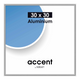 Nielsen Design Nielsen Fotolijst 54124 Accent Mat Zilver 30x30 cm