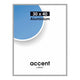 Nielsen design nielsen fotolijst 52724 accent mat zilver 50x70 cm
