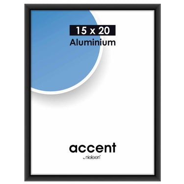 Nielsen design nielsen fotolijst 51326 accent zwart 15x20 cm