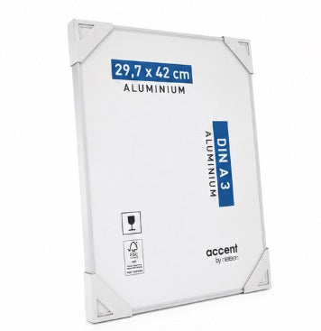 Nielsen design nielsen fotolijst 59719 accent glanzend wit 29,7x42 cm