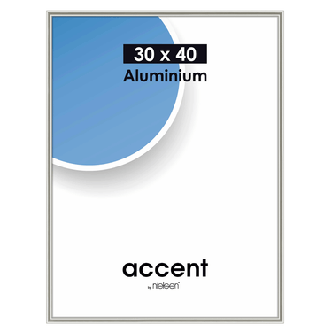 Nielsen design nielsen fotolijst 52439 accent glanzend wit 30x40 cm