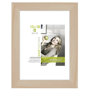 Nielsen design nielsen fotolijst 8988043 apollon naturel 18x24 13x18 cm