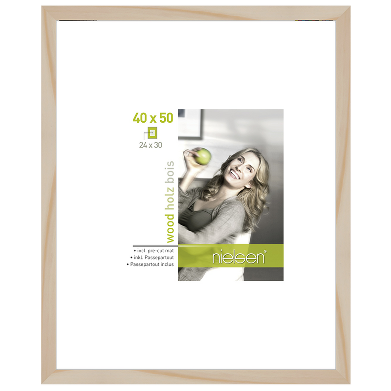 Load image into Gallery viewer, Nielsen design nielsen fotolijst 8988023 apollon naturel 40x50 24x30 cm
