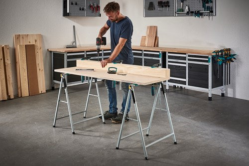 Load image into Gallery viewer, Wolfcraft draagbok | workstand | 1 stuk - 6905000
