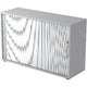 Bach roldeurkast hammerer matrix 200 x 40 x 74,8 cm grijs, zilver