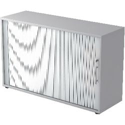 Bach roldeurkast hammerer matrix 200 x 40 x 74,8 cm grijs, zilver