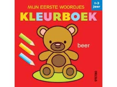 Deltas mijn eerste woordjes kleurboek