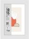 Nielsen design nielsen fotolijst 3211202 wood 19 wit 10x15 cm