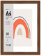 Nielsen design nielsen fotolijst 3221205 wood 19 walnut 21x29,7 cm