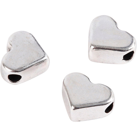 Creativ company https: www.cchobby.nl space-kralen-afm-5-5x7-mm-gatgrootte-1-mm-verzilverd-3-stuk-1-doos