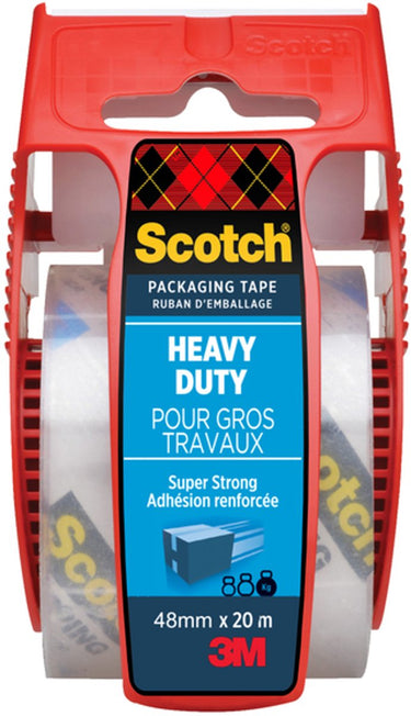3m verpakkingstape op handafroller scotch 50mmx20m transparant