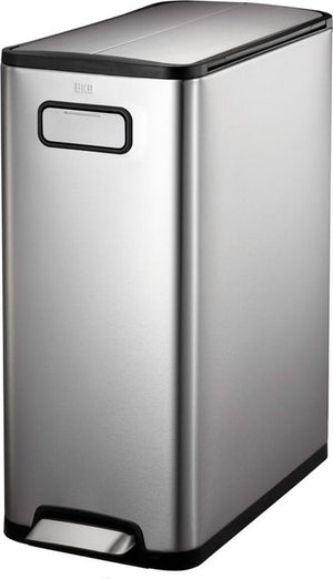 Eko - ecofly pedaalemmer 45 liter - stainless steel plastic - mat rvs - prullenbak