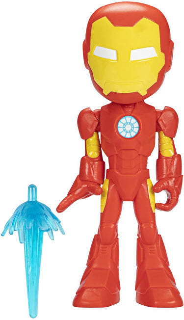 Spidey and his amazing friends marvel - supersize iron man - actiefiguur