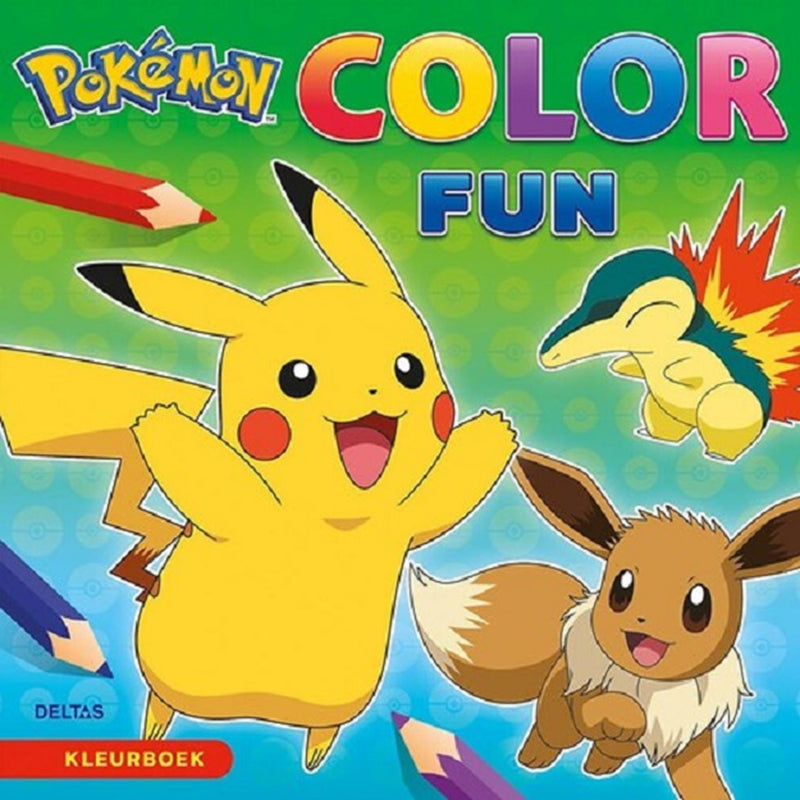 Load image into Gallery viewer, Pokemon color fun kleurboek

