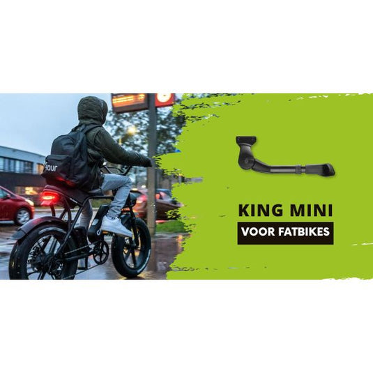 Ursus achterstandaard king mini 20 40mm aluminium zwart