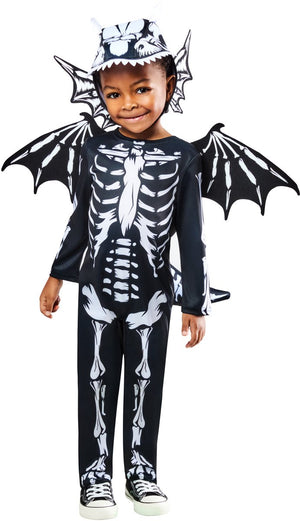 Rubies skeleton dragon kinderkostuum - - maat 7-8 jaar