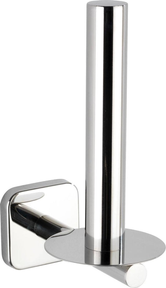 Wenko toiletrolhouder mezzano 8 x 18 cm rvs zilver