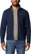 Columbia fast trek™ light full zip fleece fleece jas heren - fleece jas met volledige ritssluiting - fleece vest - blauw - maat xxl