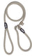 Rebel petz hondenriem - trainingslijn - taupe - l - 12mm x 140cm