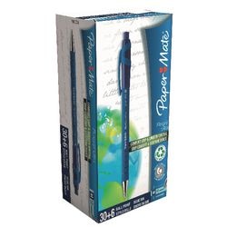 Paper mate balpen papermate flexgrip ultra medium blauw pak 36 stuks
