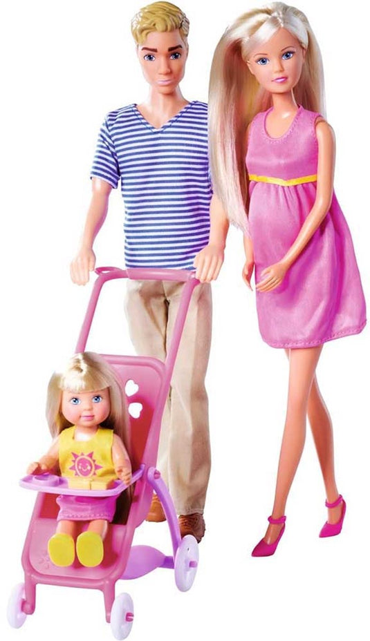 Simba steffi love happy family-pop roze - 105733673